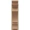 Ekena Millwork 7 1/2-in W x 20-in D x 28-in H Balboa Trad Rough Cedar Woodgrain TimberThane Outlooker, Primed Tan OUTUR075X20X28BOA04RCPR - alternate 4